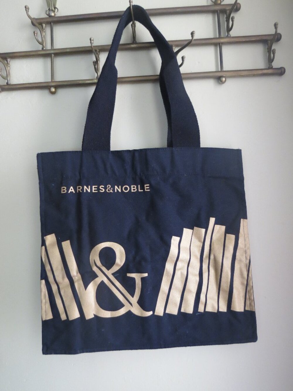 Black Barnes & Noble Tote Bag Unisex